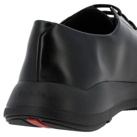 scarpe prada taglia 8|Scarpe derby Prada in Pelle Nero taglia 9.5 US .